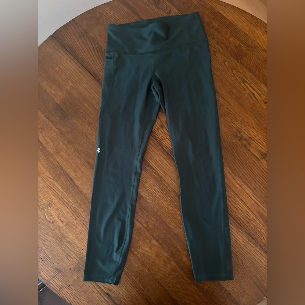 Under Armour Kids' Dark Green Leggings